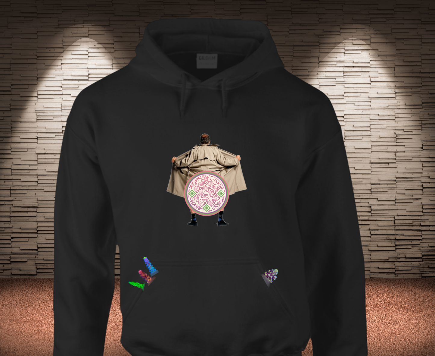 Only Frags QR Hoodie
