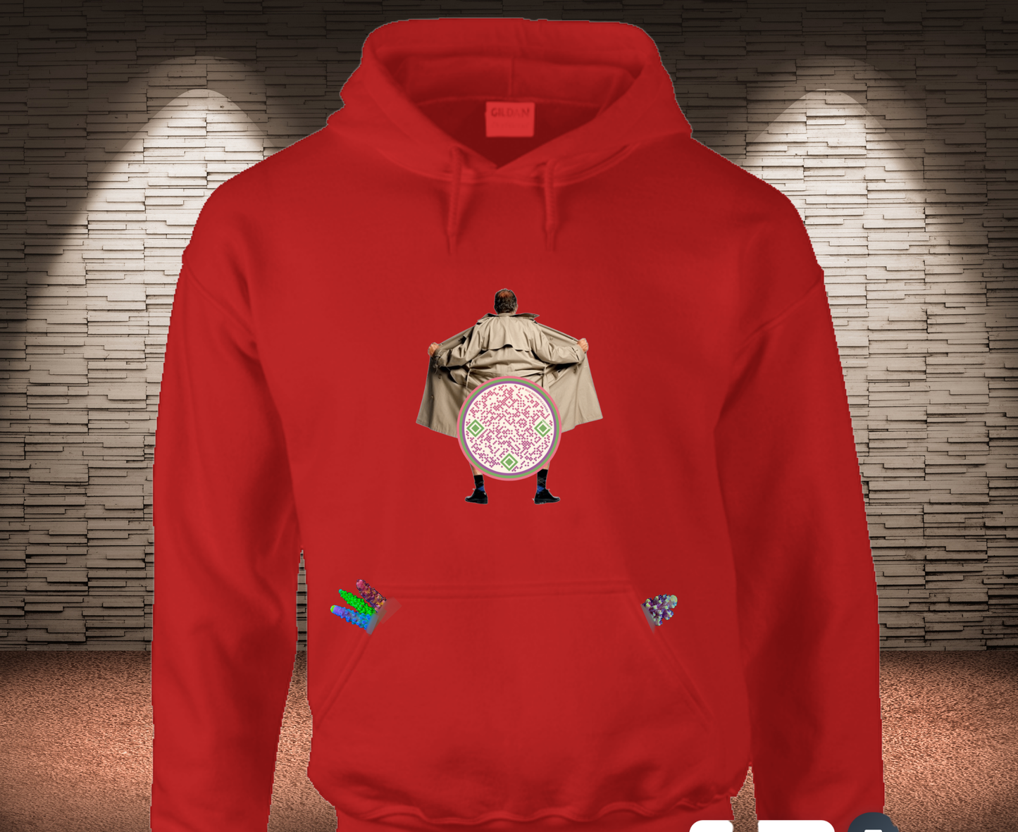 Only Frags QR Hoodie