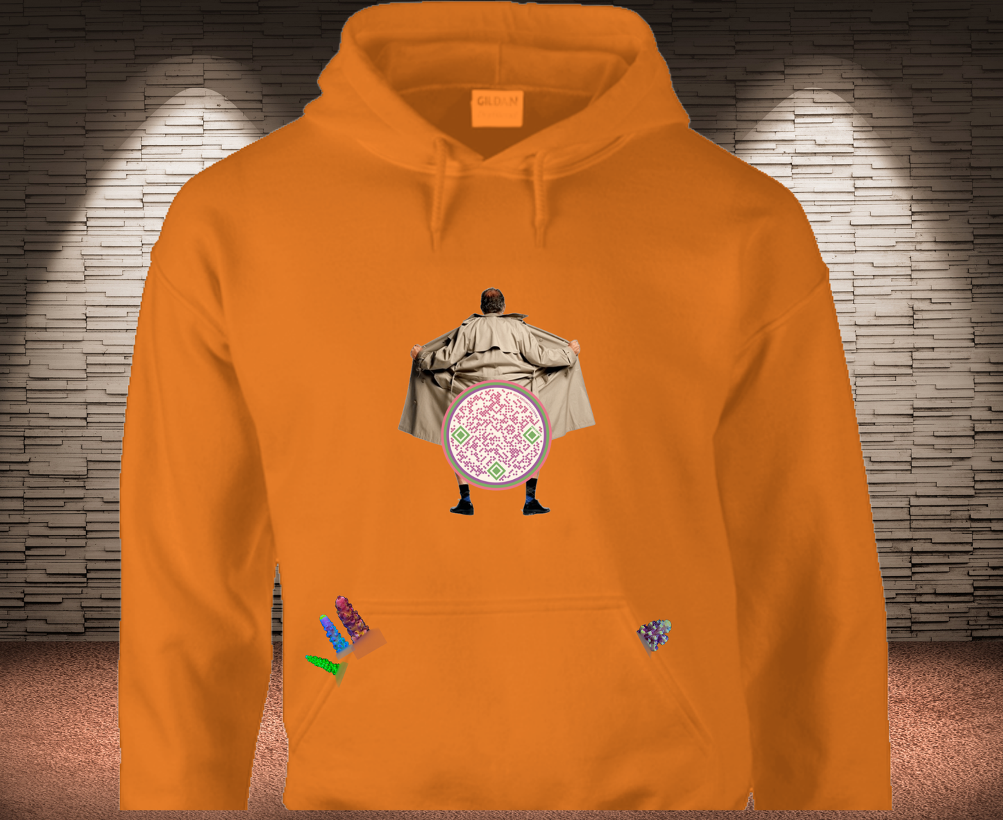 Only Frags QR Hoodie