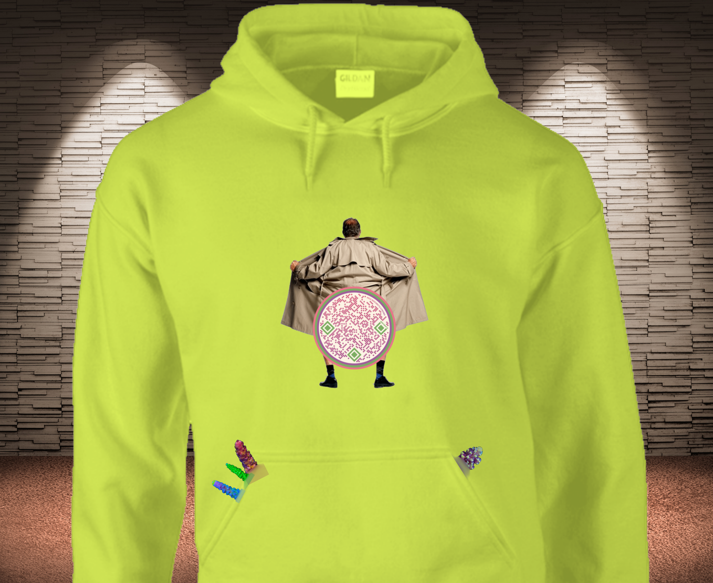 Only Frags QR Hoodie