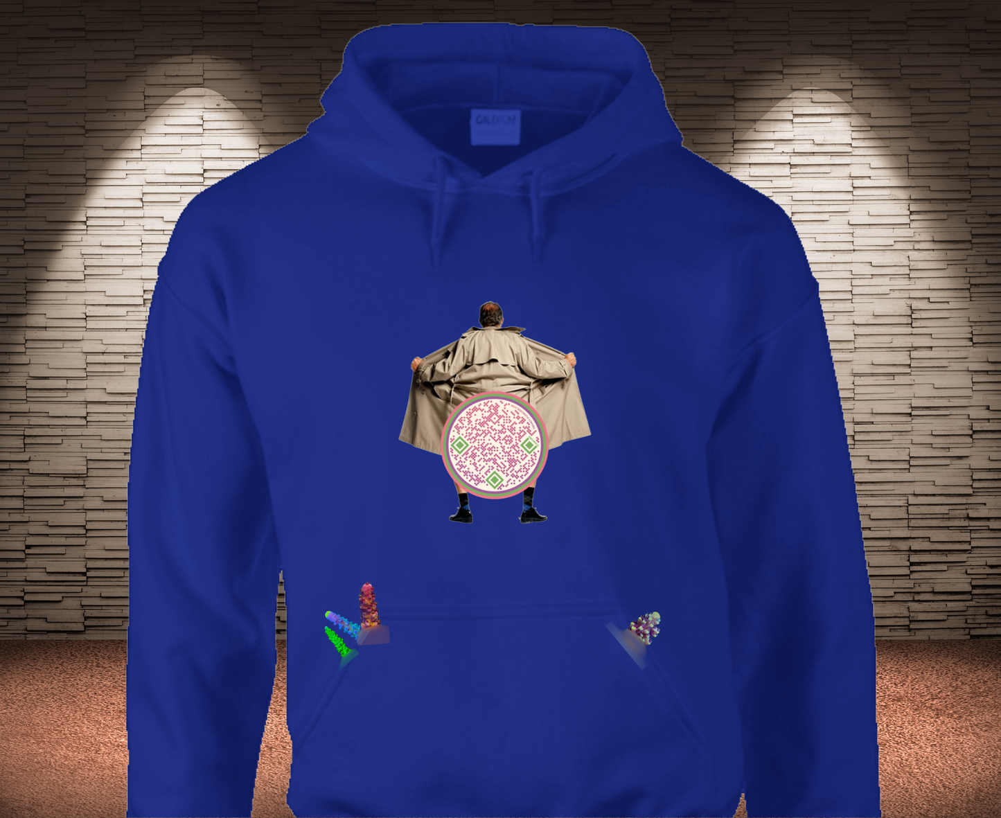 Only Frags QR Hoodie