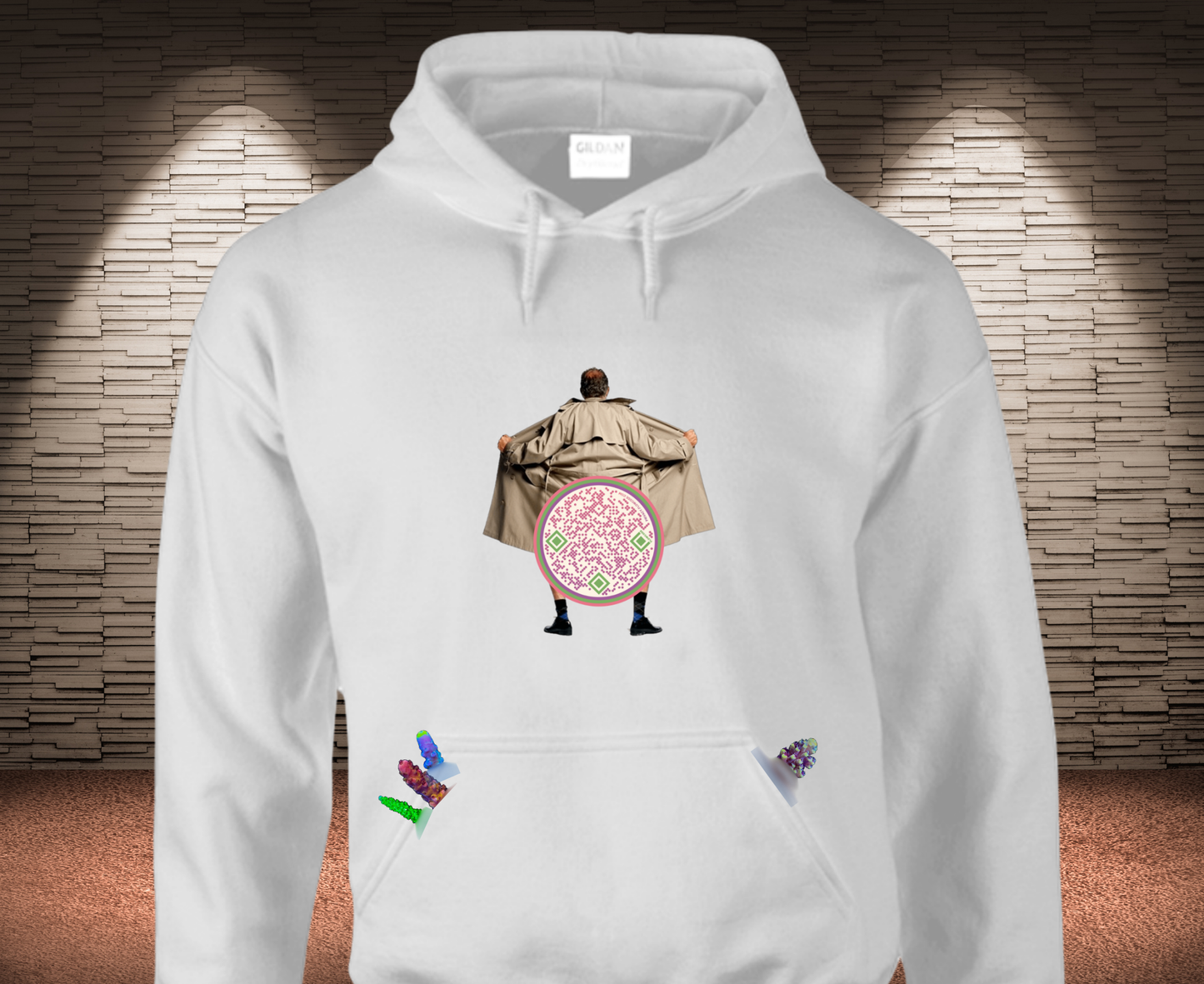 Only Frags QR Hoodie