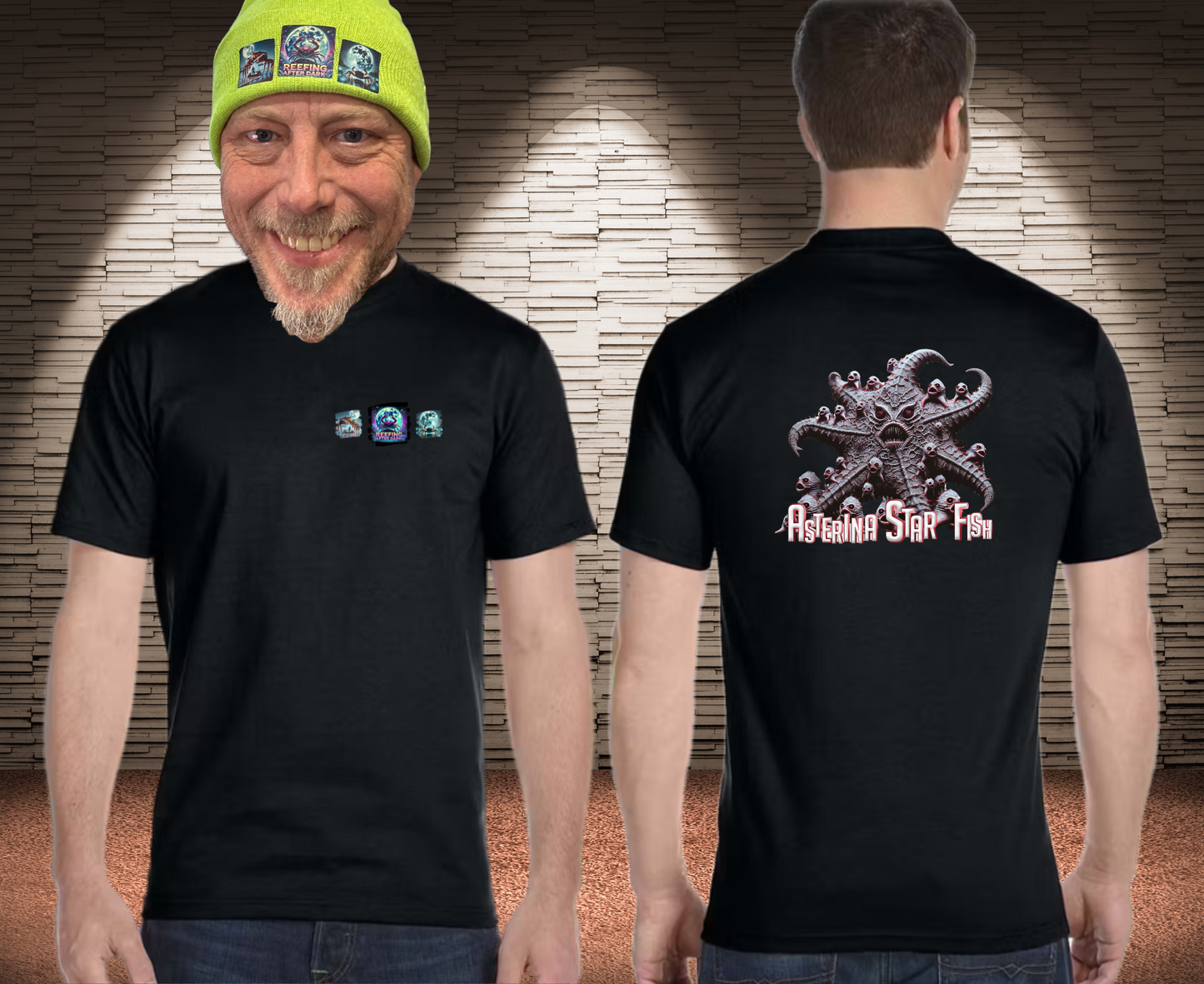 Reefing After Dark Monsters of the Reef Series T-Shirt