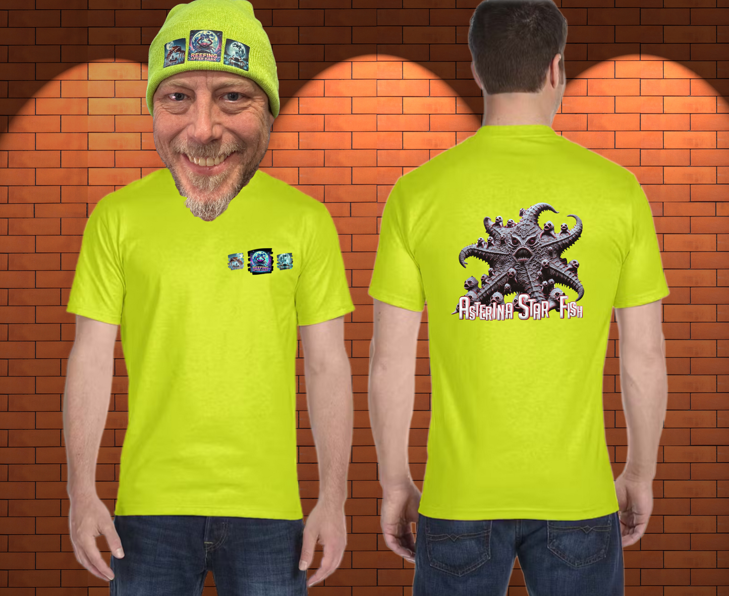 Reefing After Dark Monsters of the Reef Series T-Shirt