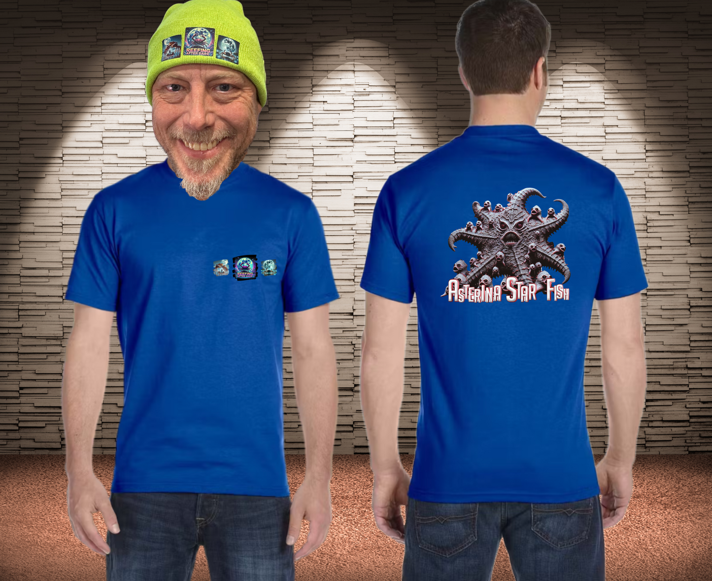 Reefing After Dark Monsters of the Reef Series T-Shirt