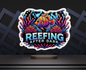 Reefing After Dark Stickers