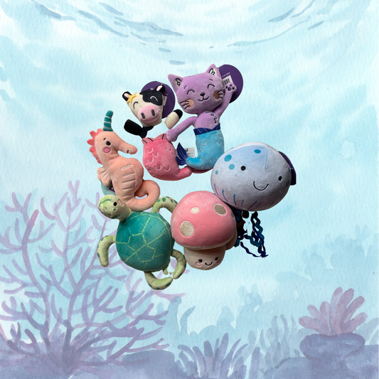 POP Stuffed Reef Animals – Soft, Cuddly Ocean Friends!