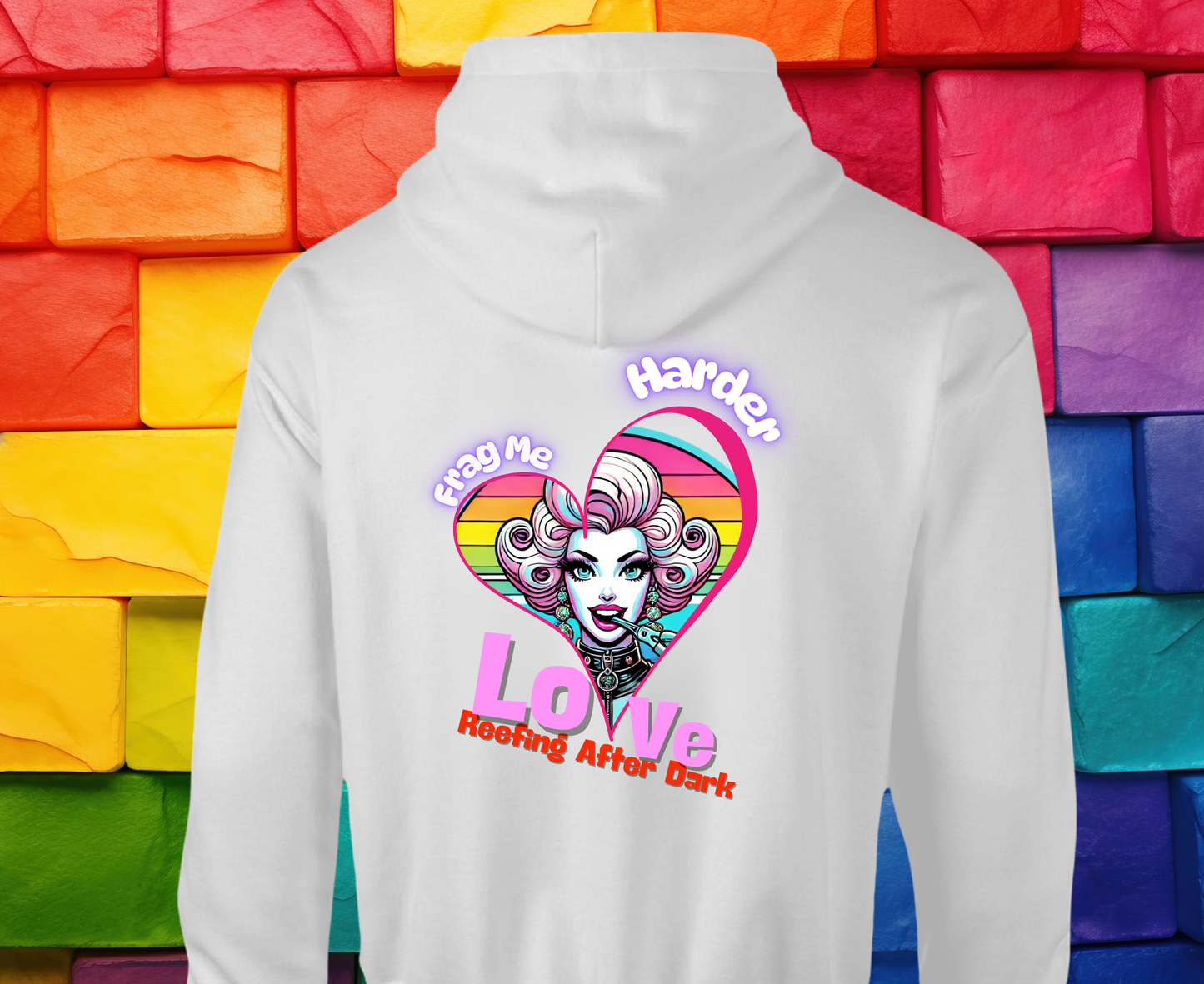 OG Frag Me Harder Love Hoodie