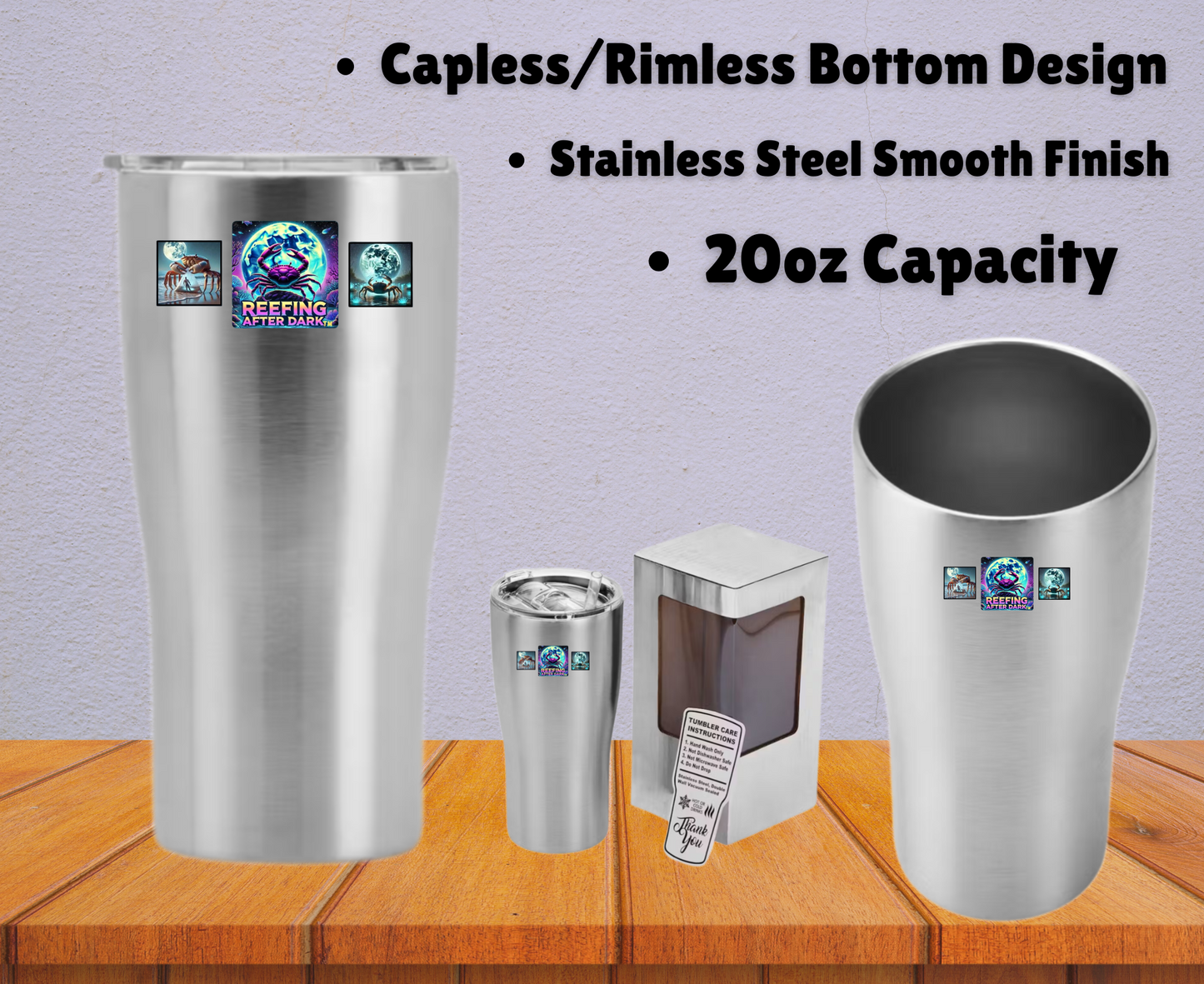 20oz Stainless Steel Travel Mug