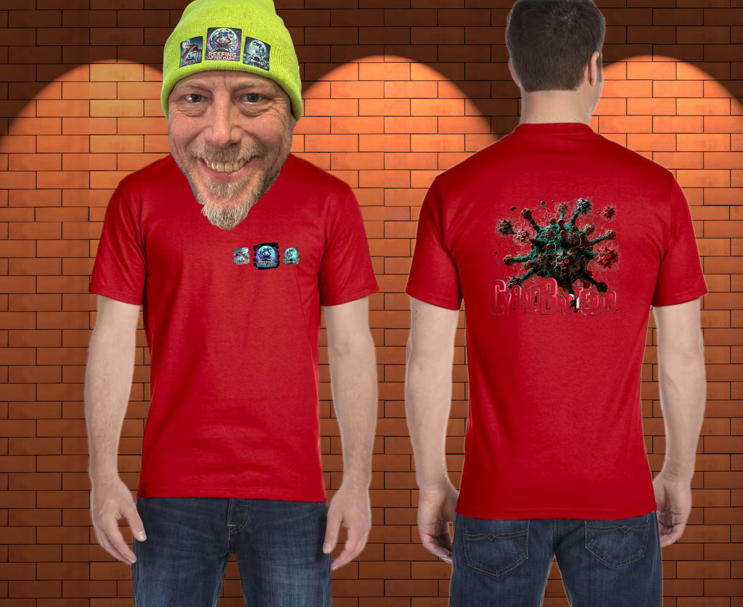 Reefing After Dark Monsters of the Reef Series T-Shirt